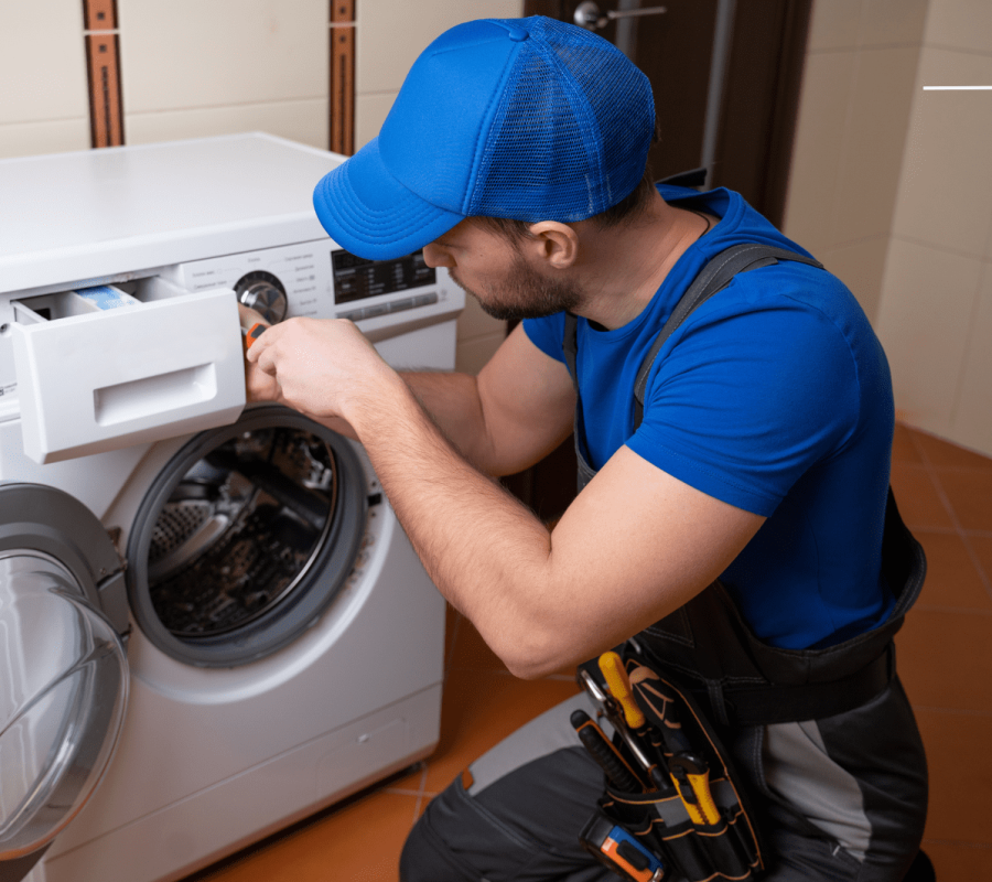washing machine repair man